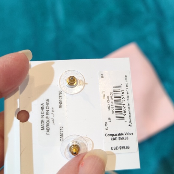 Kate Spade earrings and bracelet and dust bag - Picture 4 of 7